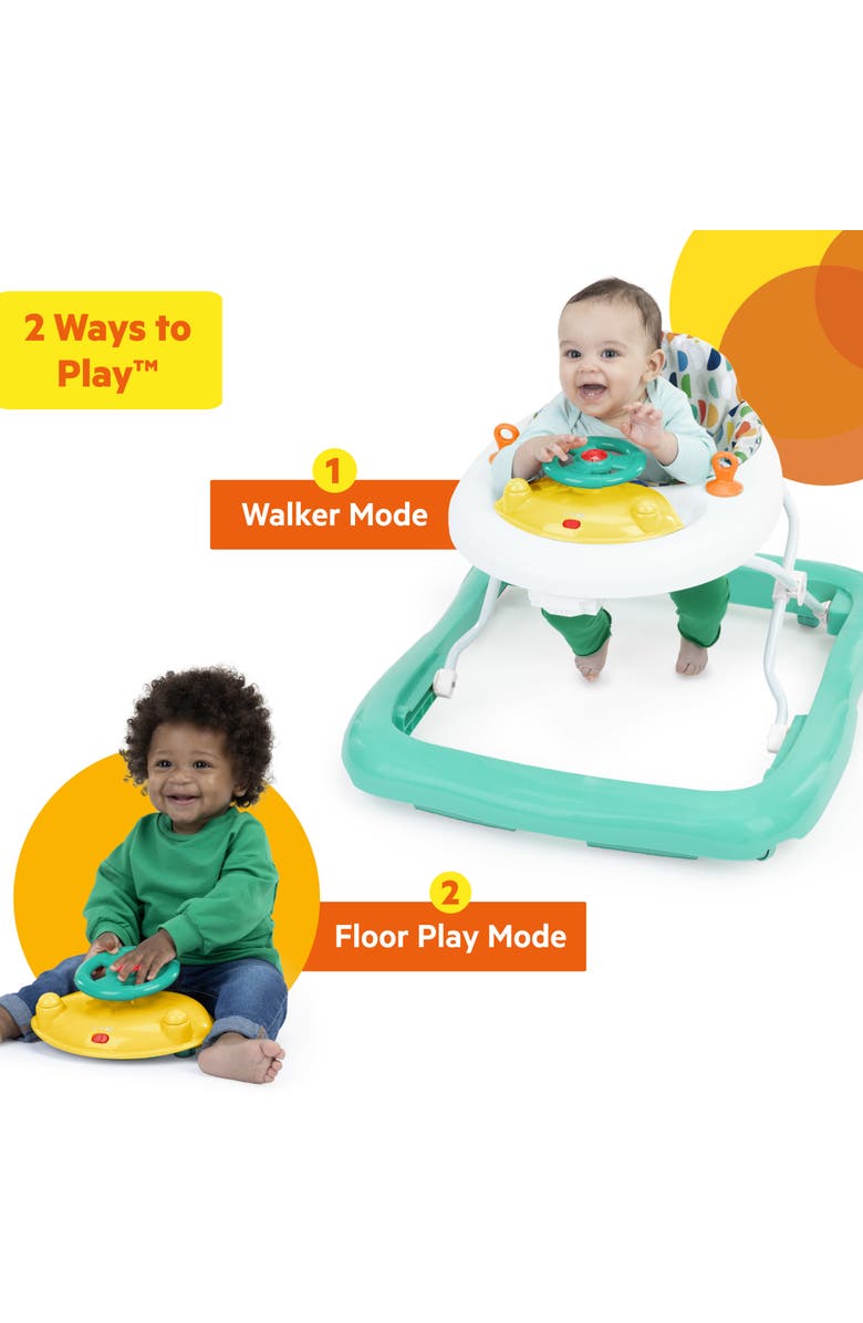 BRIGHT STARTS Ready to Roll Lights & Sounds Walker, Alternate, color, Turquoise
