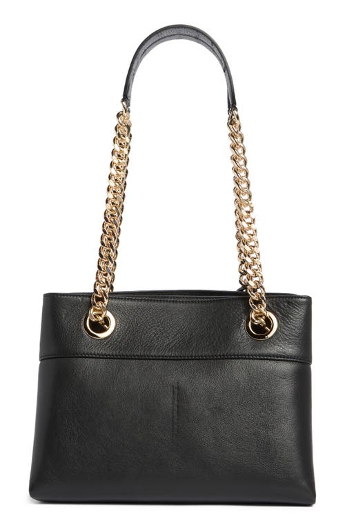 Valentino By Mario Valentino Kalo Signature Leather Tote Bag In Black