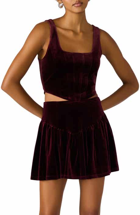 Steve Madden Aryanna Velvet Tank