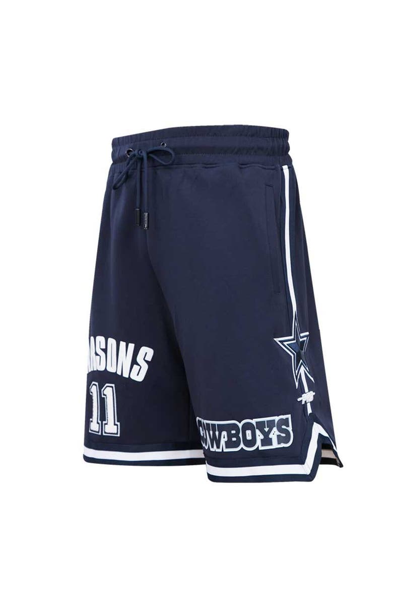 PRO STANDARD Men's Pro Standard Micah Parsons Navy Dallas Cowboys Player Name & Number Shorts, Alternate, color, 