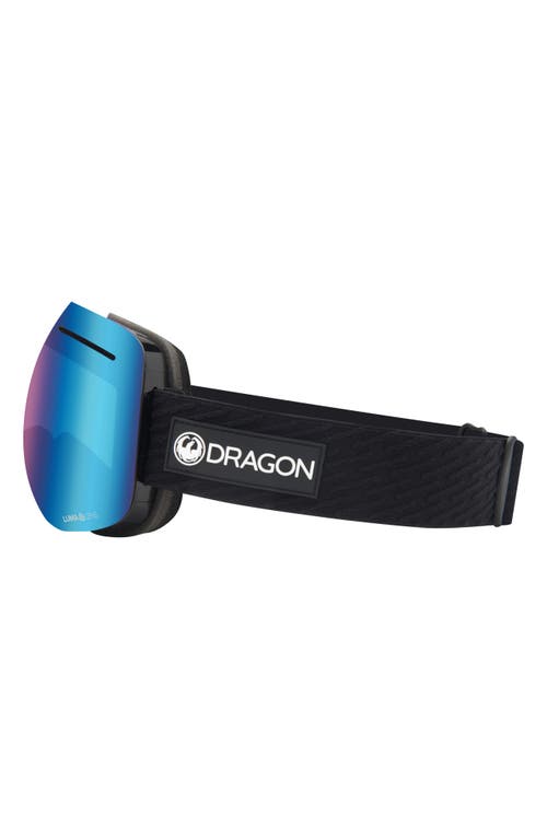 Dragon Dr X1 75mm Polarized Snow Goggles In Blue