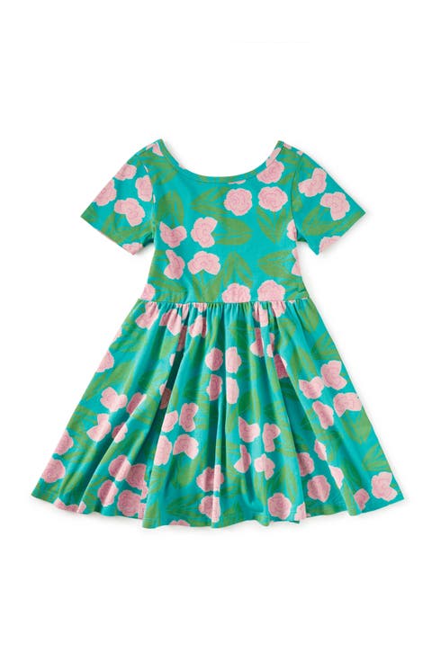 Short Sleeve Ballet Dress (Toddler, Little Kid, Big Kid)