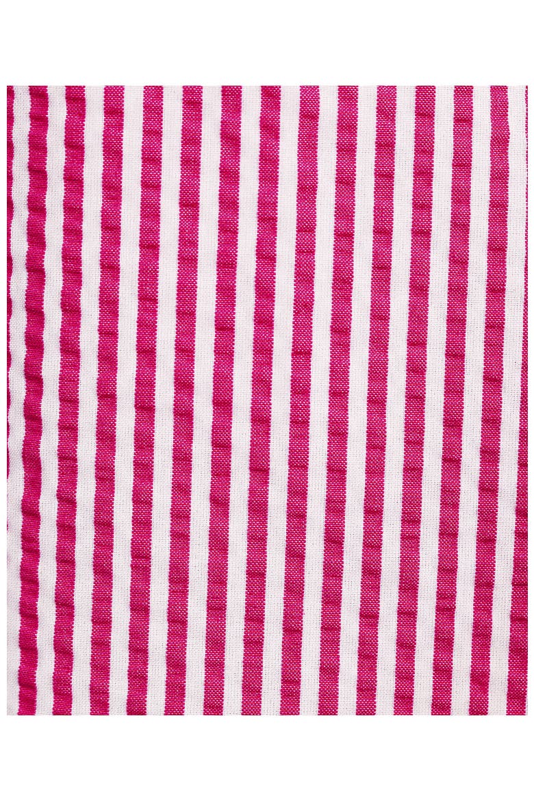 Seersucker 2 Piece Pajama Set - Tank and Shorts, Alternate, color, Hot Pink Pinstripe