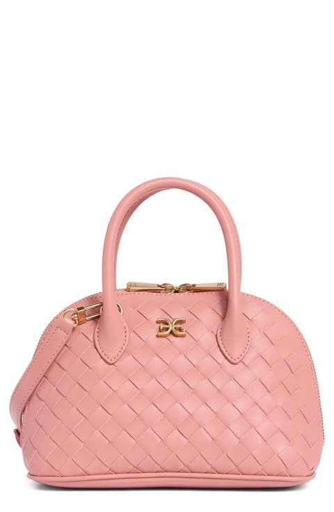 Margo Mini Woven Satchel Bag