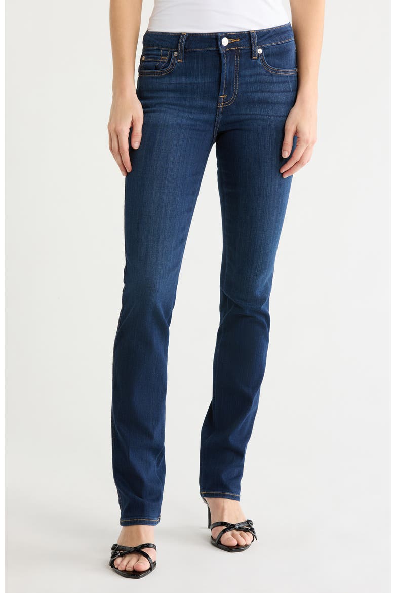 Kimmie Mid Rise Straight Leg Jeans, Main, color, MILFORD