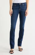 7 For All Mankind Kimmie Mid Rise Straight Leg Jeans