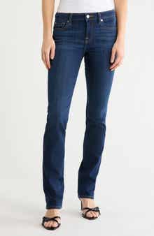Kimmie Mid Rise Straight Leg Jeans