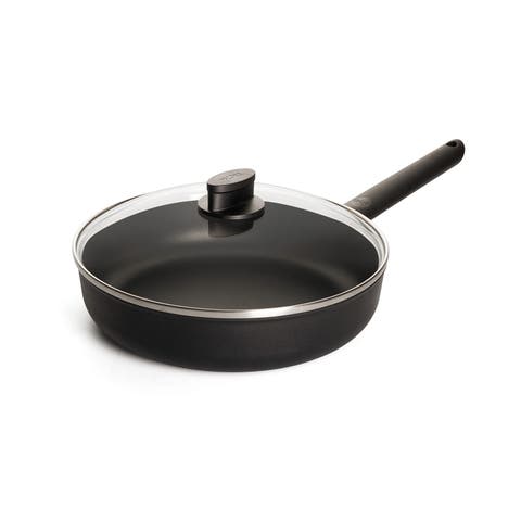 Ecolite Nonstick Saute Pan W/Glass Lid Set 11-Inch, 3.7 Quart