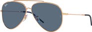 Ray-Ban Aviator Reverse 59mm Pilot Sunglasses