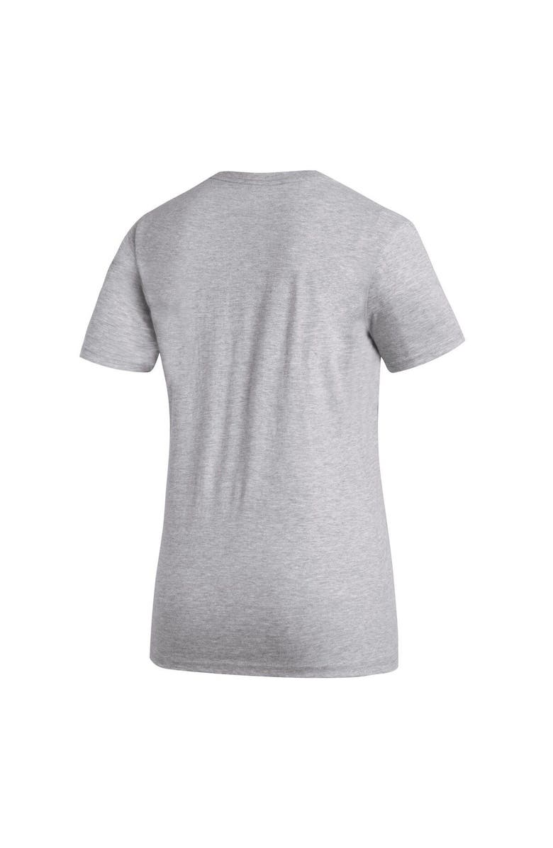 adidas Women's adidas Heather Gray Minnesota United FC AEROREADY Club Icon T-Shirt, Alternate, color, Heather Gray