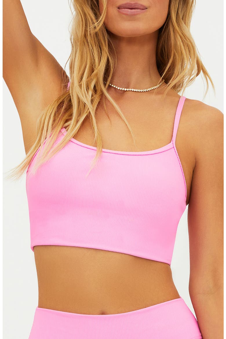 Elara Rib Bikini Top, Main, color, PRISM PINK