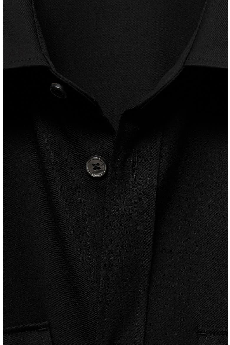 Overshirt, Alternate, color, BLACK