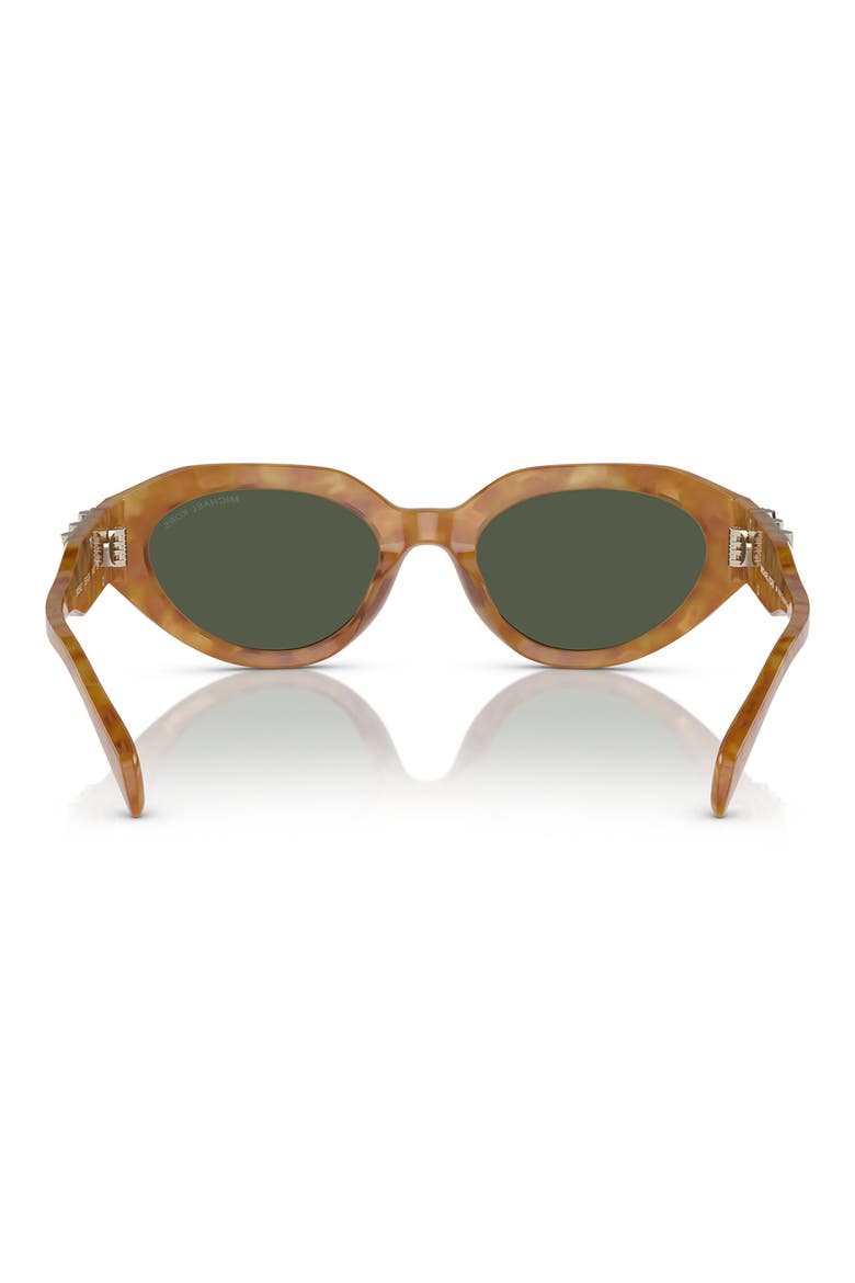 Empire 53mm Oval Sunglasses, Alternate, color, TORTOSE RD