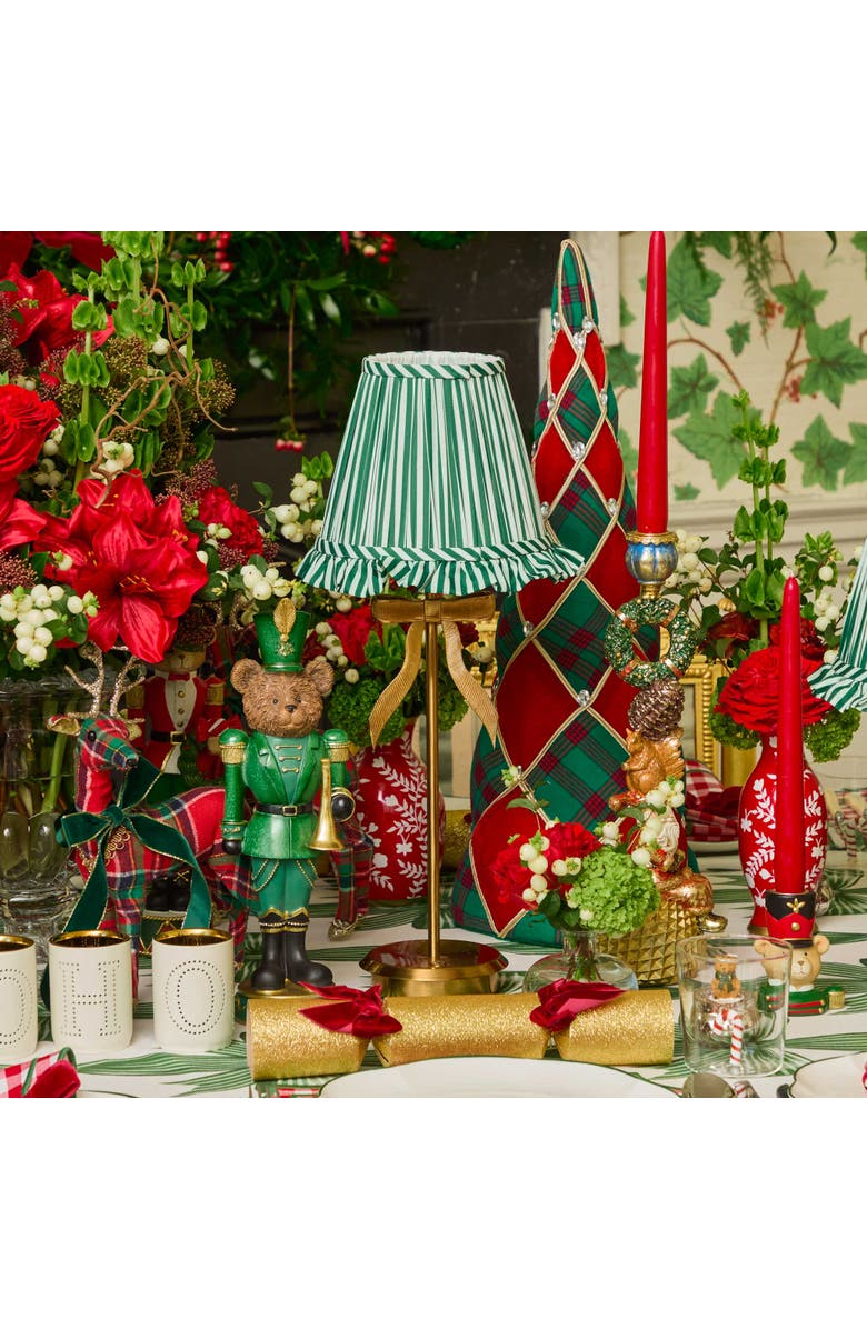 Mrs. Alice Tall Marilyn Bow Rechargeable Lamp, Alternate, color, Brass