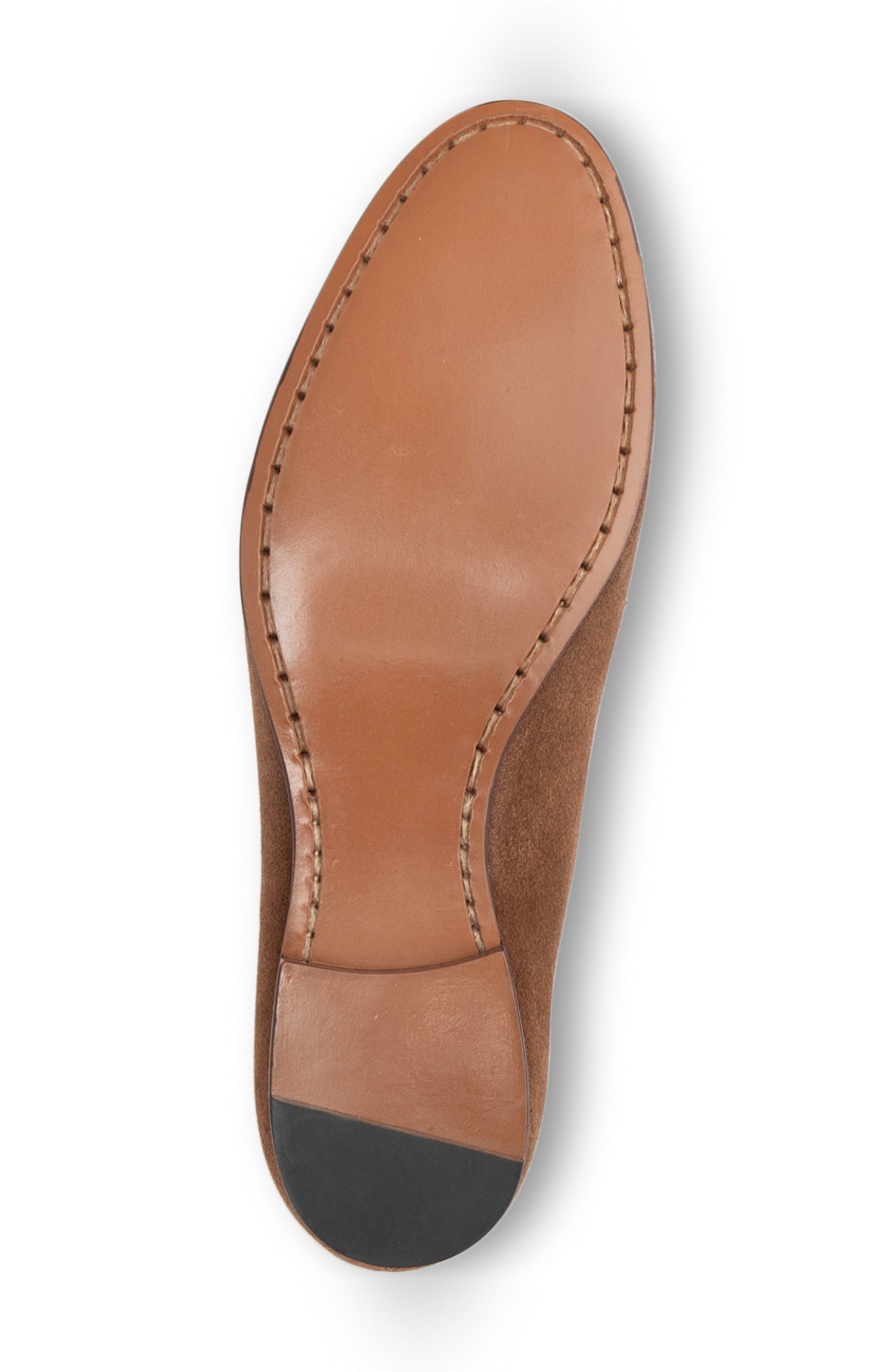 patricia green Blair Penny Loafer, Alternate, color, Chocolate Suede