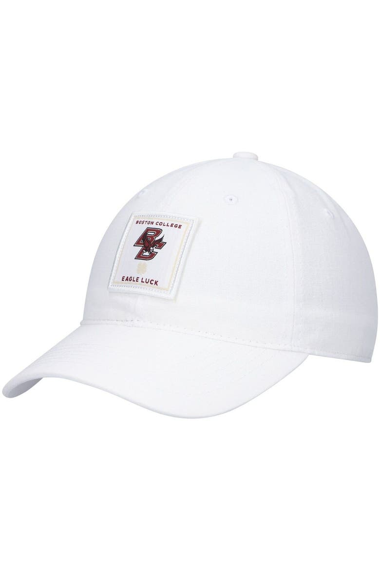 Men's White Boston College Eagles Dream Adjustable Hat, Main, color, White