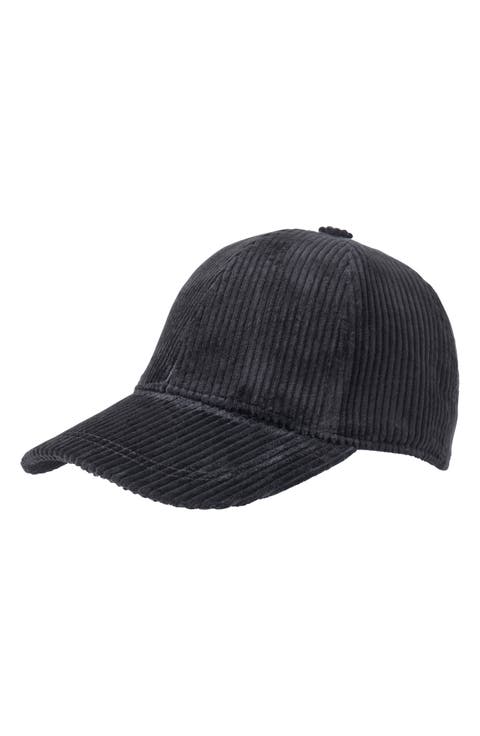 Wide Wale Corduroy Baseball Cap