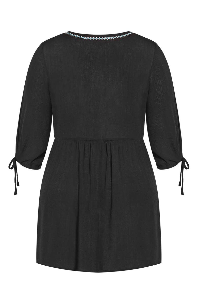 City Chic Dreamy Embroidery Dress, Alternate, color, 