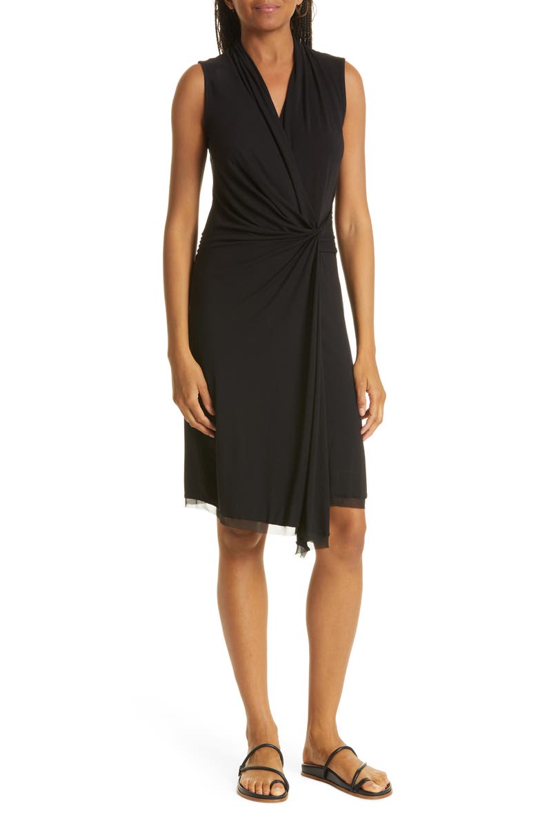 KOBI HALPERIN Maureen Twist Front Sleeveless Dress, Main, color, 