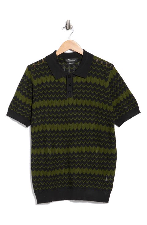 Slim Fit Polo Sweater