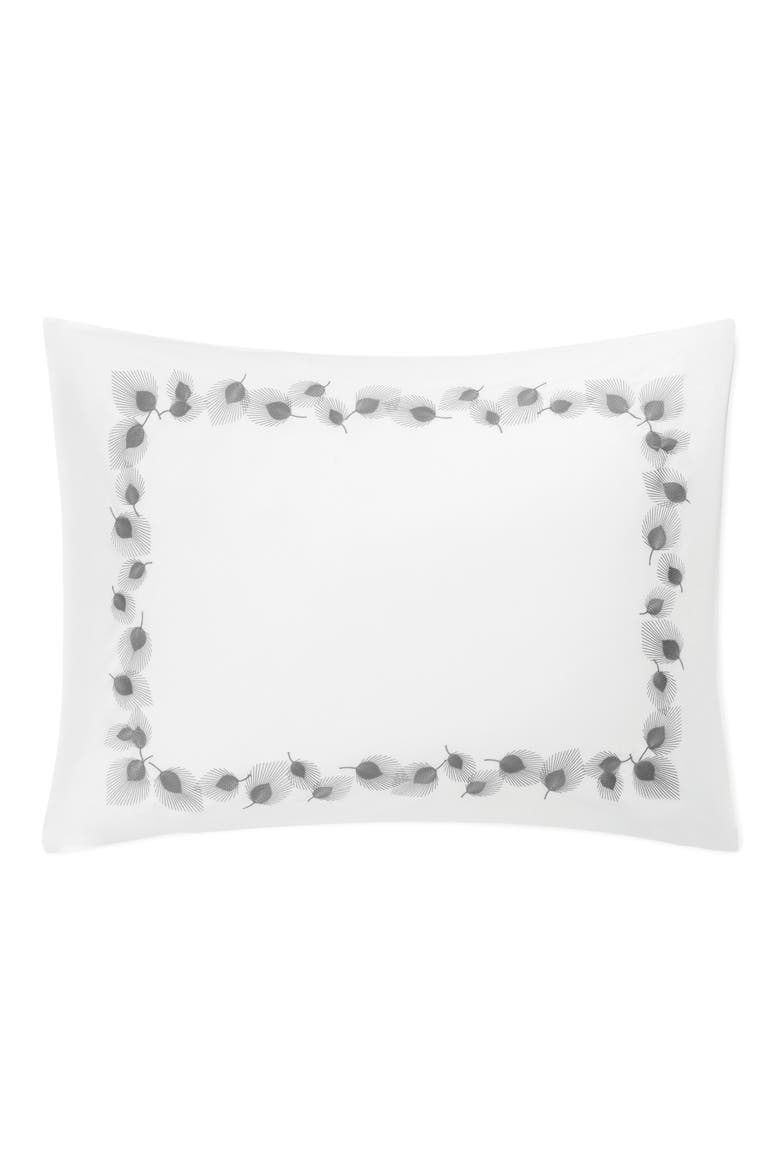 Feather Sham, Main, color, PLATINUM