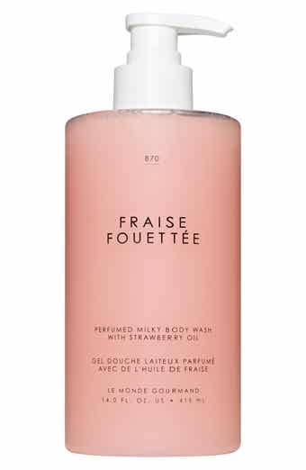 LE MONDE GOURMAND Fraise Fouettée Perfumed Milky Body Wash