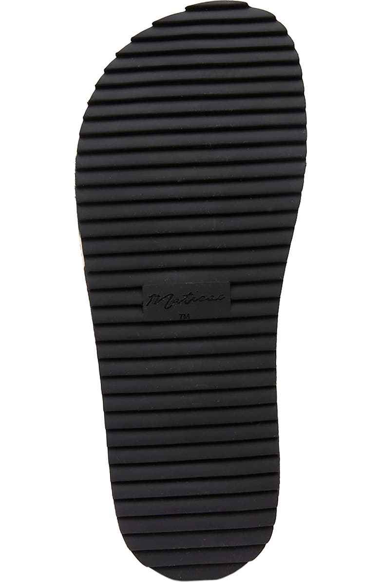 Matisse Hideaway Genuine Calf Hair Platform Slide Sandal, Alternate, color,