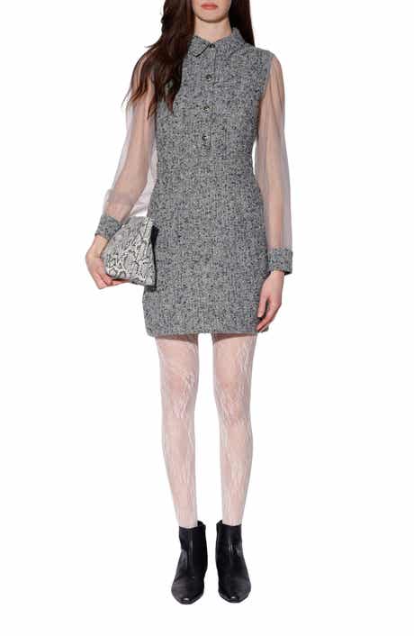 Walter Baker Mayla Long Sleeve Minidress