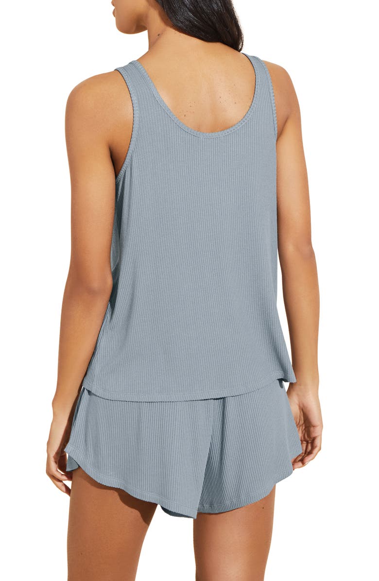 Eberjey Elon Rib Short Pajamas, Alternate, color,