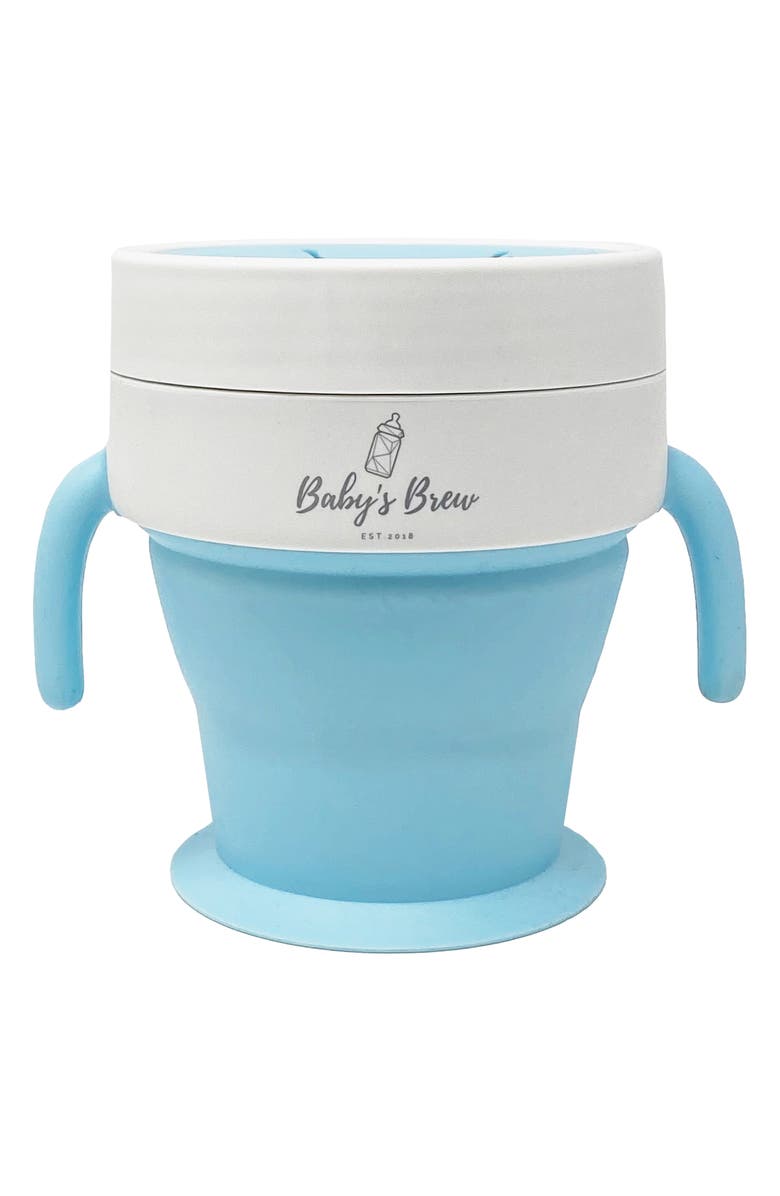 Baby's Brew The 2-in-1 Snack & Drink Cup, Alternate, color, Blue