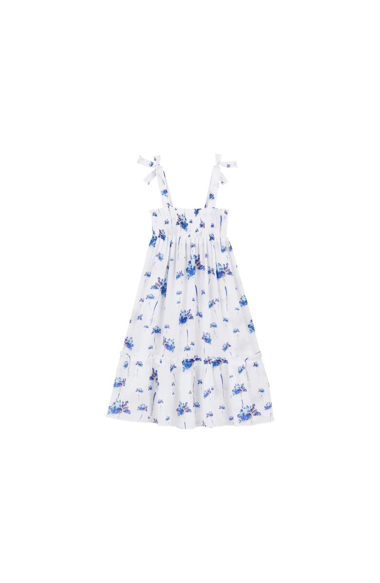 Vilebrequin Kids' Herbier Organic Cotton Voile Dress, Alternate, color, 