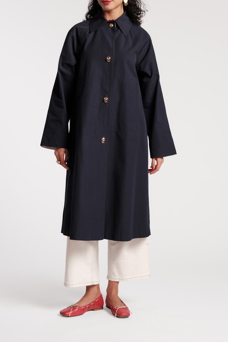 Spiffy Trench, Main, color, Navy
