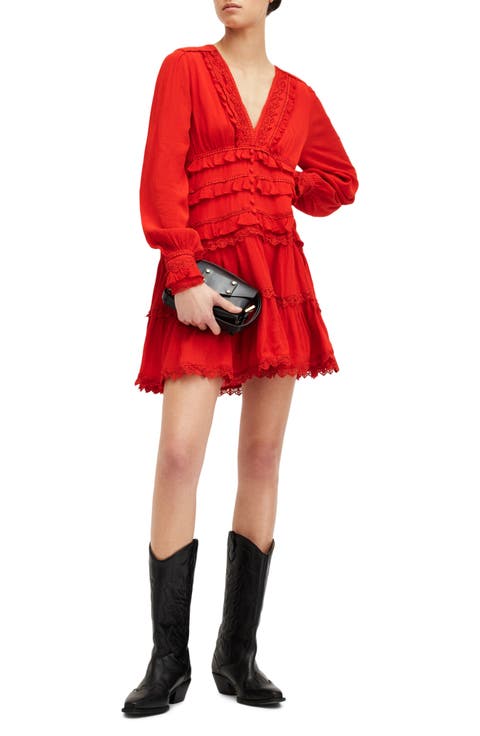 Zora Long Sleeve Minidress