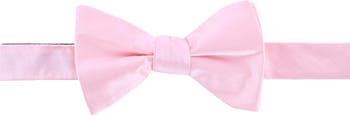Sutton Solid Color Silk Self-Tie Bow Tie