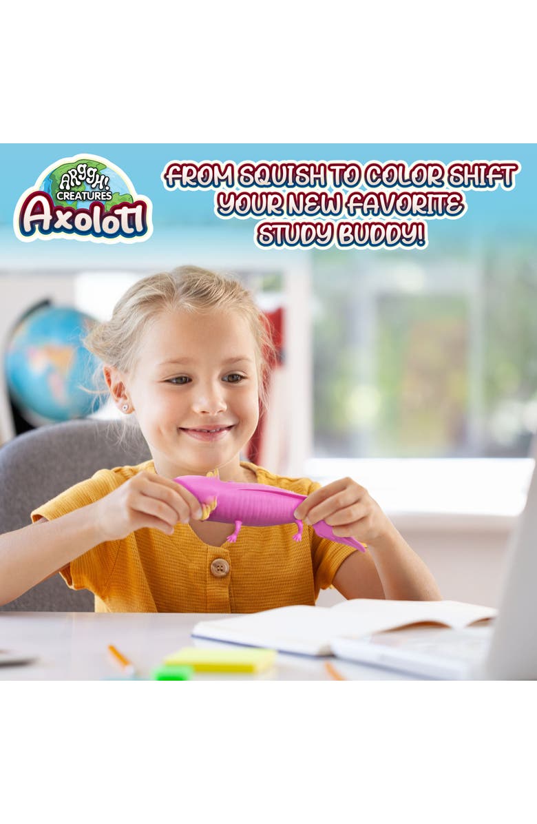 Power Your Fun Arggh! Creatures Axolotl Pink, Alternate, color, Pink