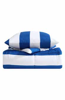Nautica Huck Stripe Comforter & Sham Set