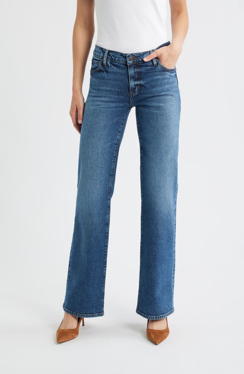 FRAME The Rodeo Flare Leg Jeans, Main, color, Nebula