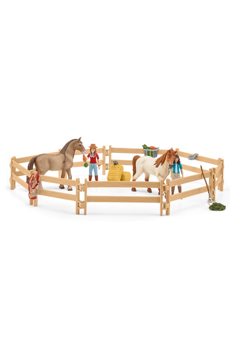 Horse Club Lakeside Riding Center, 115 Piece Playset, Toy Figurine, Kids, Alternate, color, Multicolored