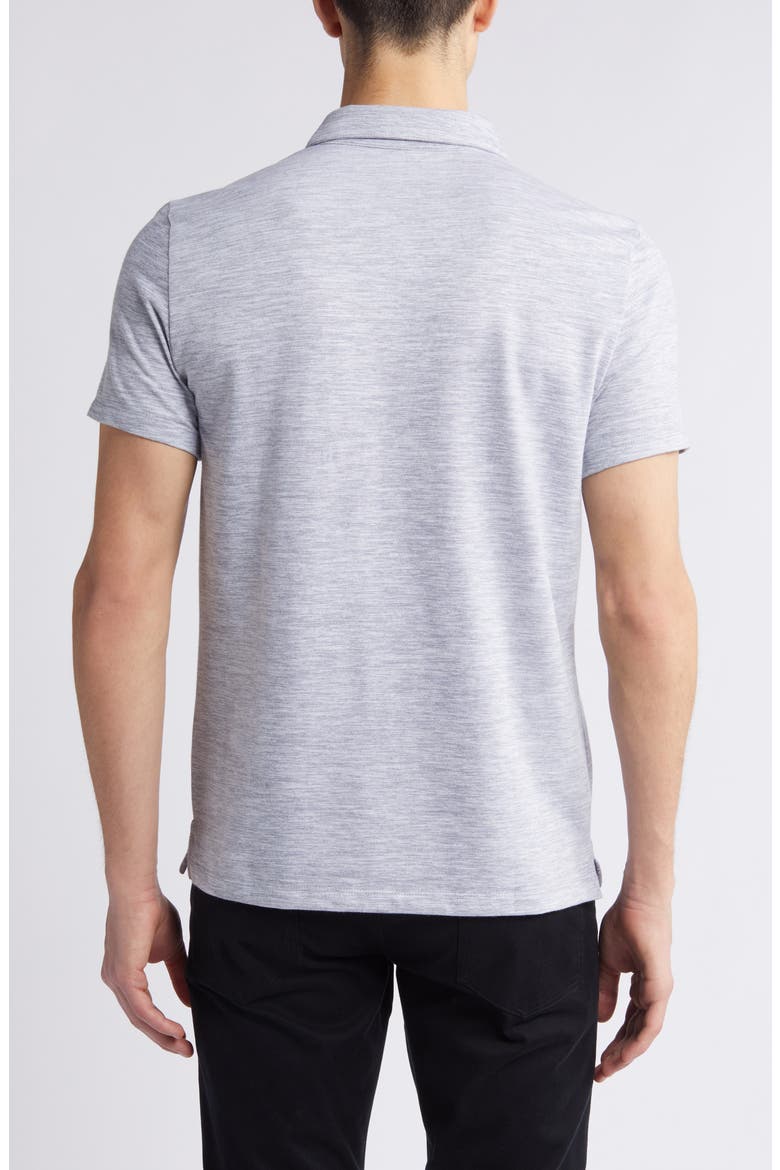 Payne Space Dye Jacquard Polo, Alternate, color, GREY