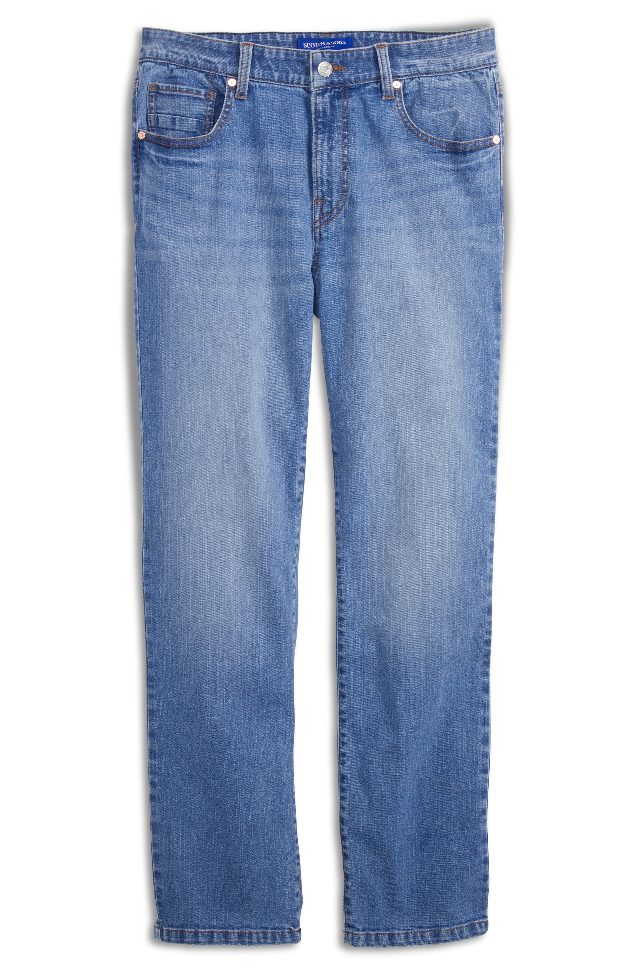 Scotch & Soda Light Straight Leg Jeans