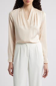 KOBI HALPERIN Nellie Stretch Silk Georgette Top