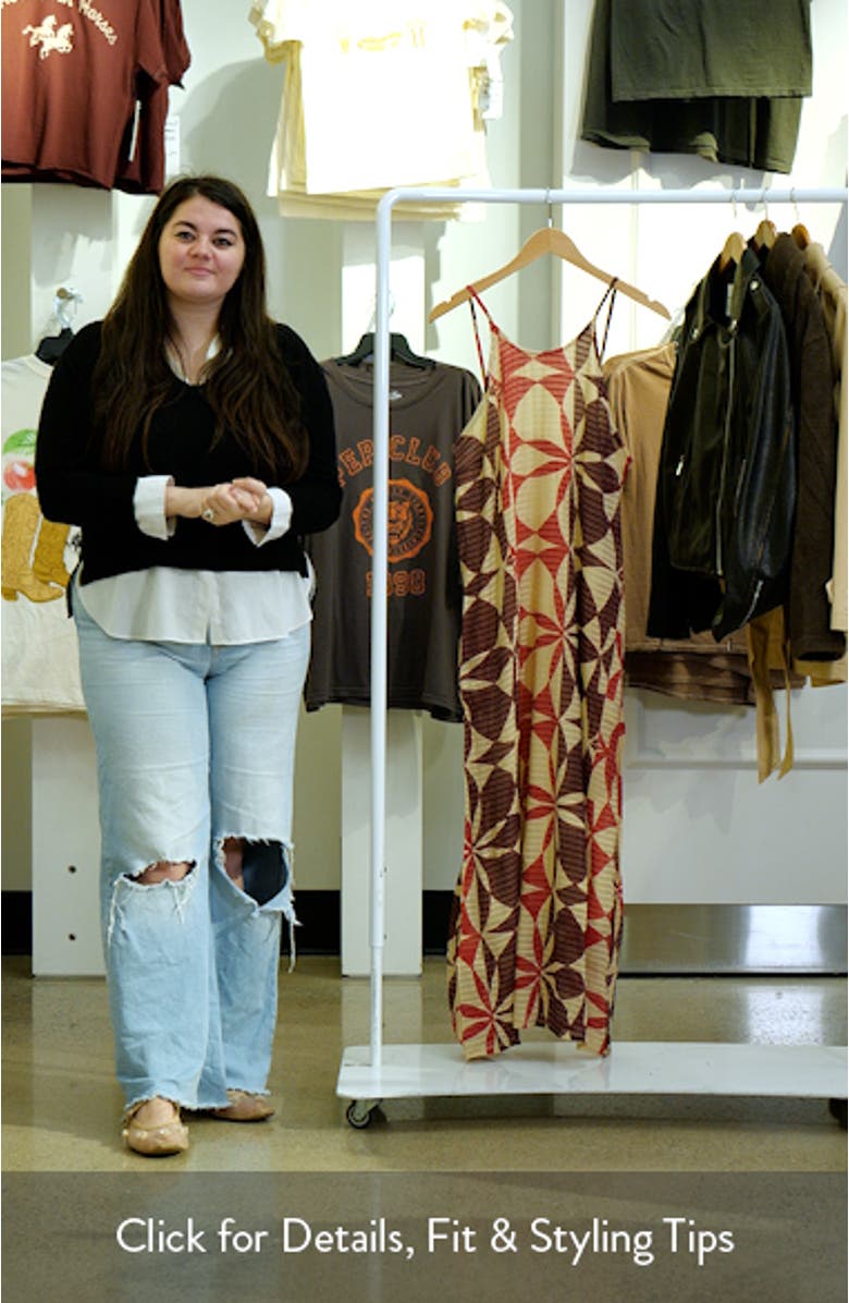 Floral Maxi Slipdress, sales video thumbnail