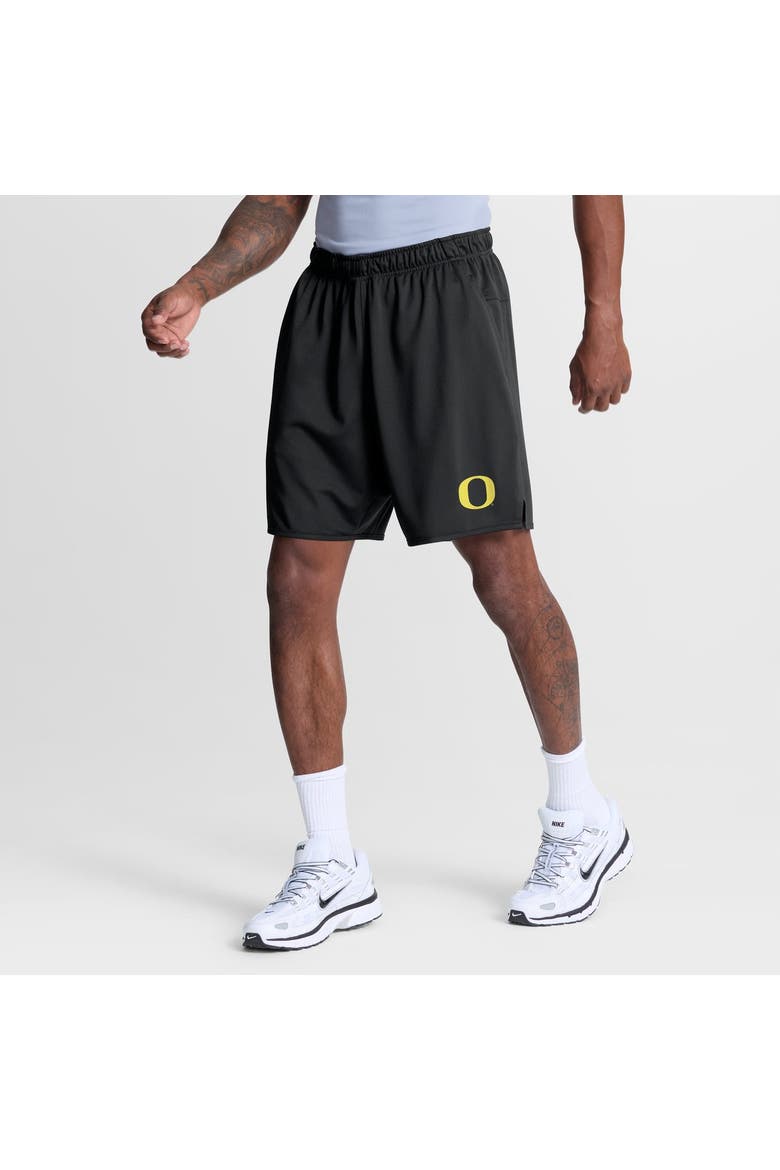 Men's Nike Black Oregon Ducks Totality Dri-FIT Shorts, Main, color, Black