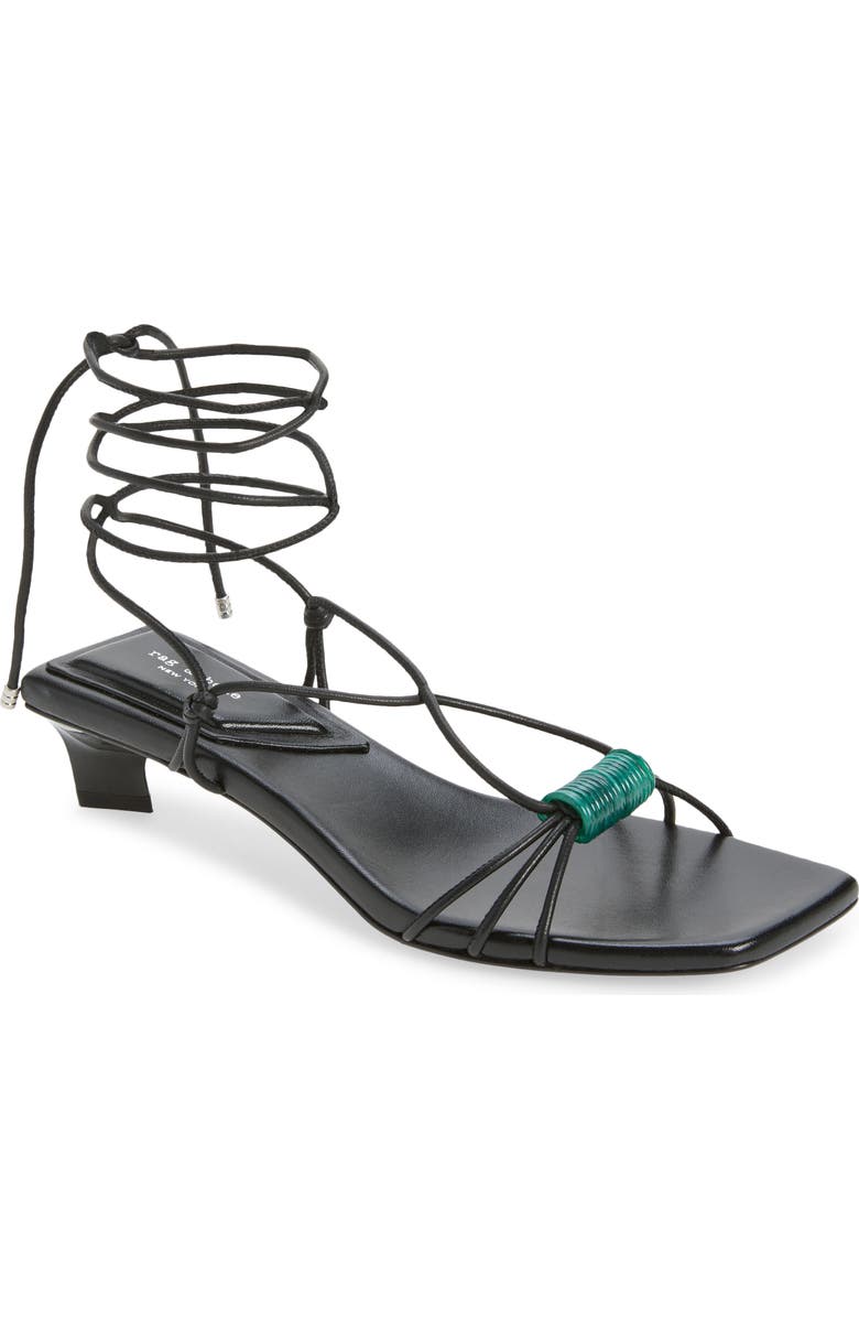 rag & bone Liv Ankle Wrap Kitten Heel Sandal, Main, color,