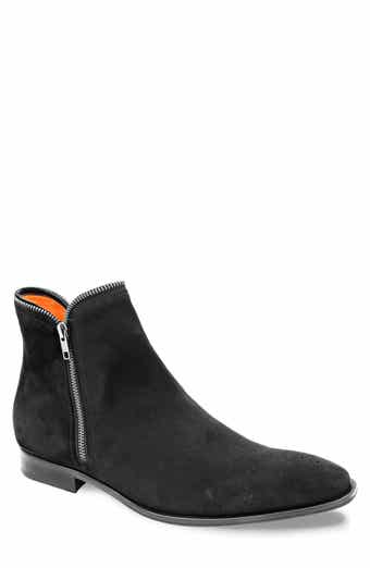 Mezlan Moretti Suede Zip Boot