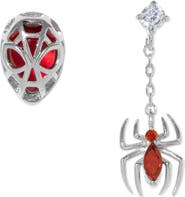 Girls Crew Marvels Spiderman Mismatched Stud Earrings