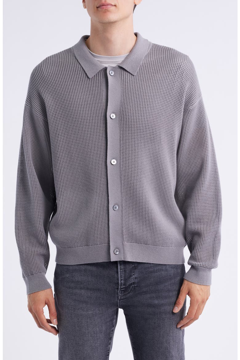 Open Stitch Cardigan, Alternate, color, CLOUD GREY