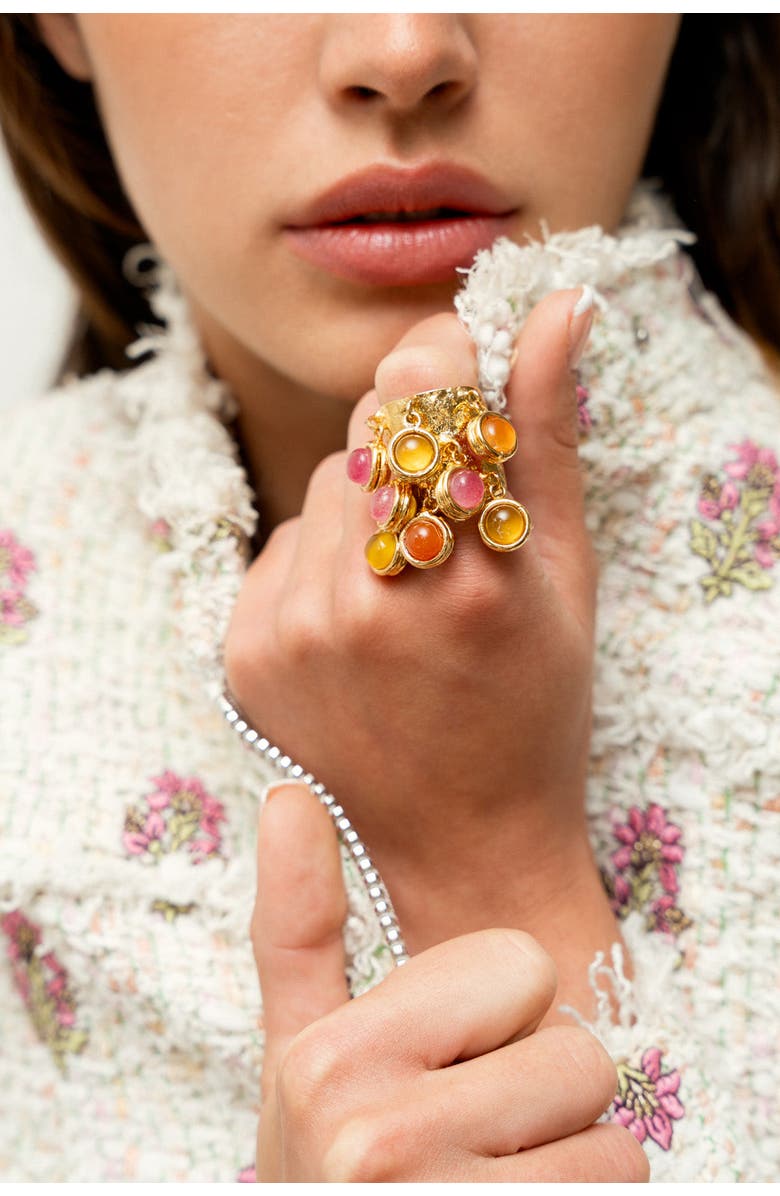 SYLVIA TOLEDANO Candies Ring, Alternate, color, Multi