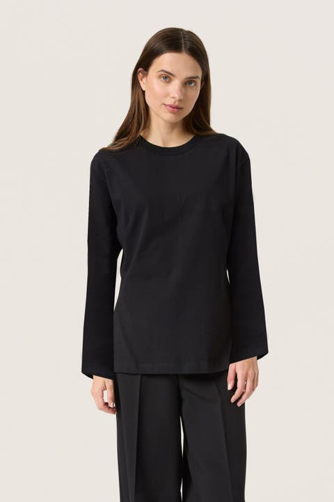 Coreen Long Sleeve A-line Fit T-Shirt
