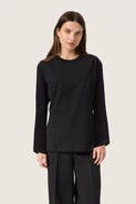 Soaked in Luxury Coreen Long Sleeve A-line Fit T-Shirt